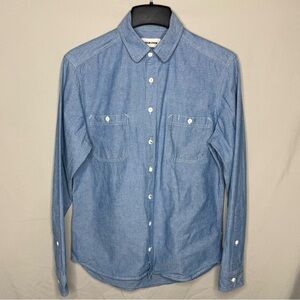Taylor Stitch Denim Blue Button Down Shirt